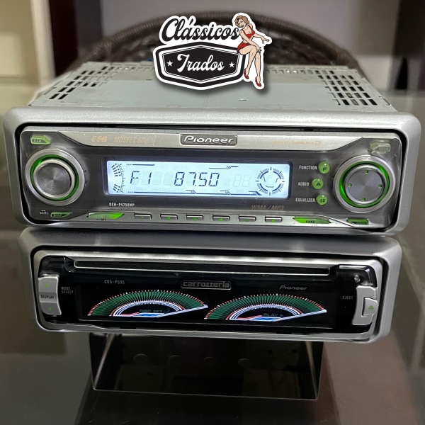 Conjunto de CDs PIONNER Carrozzeria P55 + P4750 MP